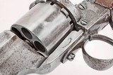 ANTIQUE MILITARY LICENSED LEFAUCHEUX M1854 12mm PINFIRE CIVIL WAR REVOLVER. NO FFL. - 2 of 6