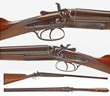 ANTIQUE RARE BRITISH T. BLAND & SONS SXS DAMASCUS .12 GA HAMMER SHOTGUN. NO FFL - 1 of 6