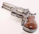 ANTIQUE GERMAN D.R.G.M. FOLDING TRIGGER 7mm 6 ROUND PINFIRE POCKET REVOLVER. NO FFL. - 4 of 6