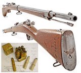 ANTIQUE RARE FRENCH CHASSEPOT M 1866 NEEDLE MILITARY RIFLE with BAYONET. NO FFL. - 3 of 7