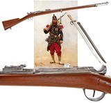 ANTIQUE RARE FRENCH CHASSEPOT M 1866 NEEDLE MILITARY RIFLE with BAYONET. NO FFL. - 1 of 7