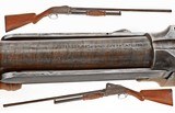 ANTIQUE SCARCE BANNERMAN SPENCER MODEL 1890 PUMP-ACTION DAMASCUS 12 GA SHOTGUN EXCELLENT. NO FFL. - 1 of 7
