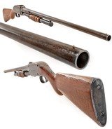 ANTIQUE SCARCE BANNERMAN SPENCER MODEL 1890 PUMP-ACTION DAMASCUS 12 GA SHOTGUN EXCELLENT. NO FFL. - 3 of 7