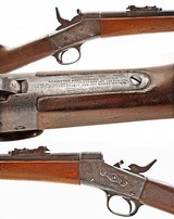 ANTIQUE U.S. MILITARY REMINGTON ROLLING BLOCK NEW YORK STATE CONTRACT 50-70 GOV. - 2 of 5