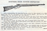 RARE STEVENS HIGH POWER 425 LEVER ACTION .35 REMINGTONCAL. LEVER ACTION RIFLE. C&R - 2 of 8