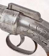 ANTIQUE ALLEN & THURBER 6 SHOT CIVIL WAR PERCUSSION BAR PEPPERBOX .32 CAL. NO FFL. - 4 of 4