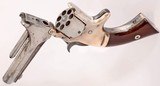 ANTIQUE SMITH & WESSON MODEL No1. SCOND ISSUE TIP-UP .22RF SHORT 7 ROUND S.A. REVOLVER. NO FFL. - 3 of 4