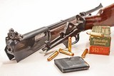WINCHESTER 1907.351WSL CAL. SEMI AUTO TAKE DOWN With PEEP SIGHT. EXCELLENT. C&R. - 5 of 6