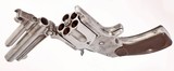 ANTIQUE MARLIN 38 STANDARD 1878 S.A. 5 ROUND .38 SMITH & WESSON CAL. POCKET REVOLVER. NO FFL. - 5 of 6