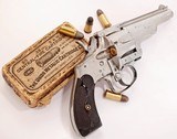 ANTIQUE MERWIN HULBERT SMALL FRAME DOUBLE ACTION 32 SMITH & WESSON REVOLVER. NO FFL. - 2 of 7