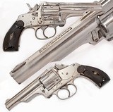 ANTIQUE MERWIN HULBERT SMALL FRAME DOUBLE ACTION 32 SMITH & WESSON REVOLVER. NO FFL. - 1 of 7