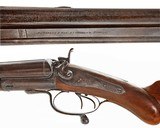 ANTIQUE RARE P. WEBLEY & SON DAMASCUS SxS 12 & 16 GA SHOTGUN. NO FFL. - 2 of 9