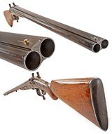 ANTIQUE RARE P. WEBLEY & SON DAMASCUS SxS 12 & 16 GA SHOTGUN. NO FFL. - 4 of 9