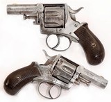 ANTIQUE BRITISH BULLDOG 38 S&W DA 6 ROUND REVOLVER. NO FFL. - 1 of 4