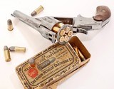 ANTIQUE AMERICAN ARMS CO. 38 S&W SINGLE ACTION TOP BREAK 5 ROUND REVOLVER. NO FFL. - 2 of 6