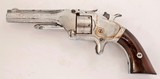 ANTIQUE SMITH & WESSON MODEL No1. 2nd ISSUE TIP-UP .22RF SHORT 7 ROUND S.A. CIVIL WAR REVOLVER. NO FFL. - 2 of 6