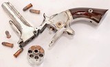 ANTIQUE SMITH & WESSON MODEL No1. 2nd ISSUE TIP-UP .22RF SHORT 7 ROUND S.A. CIVIL WAR REVOLVER. NO FFL. - 4 of 6