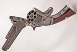 ANTIQUE SMITH & WESSON MODEL No1. 2nd ISSUE TIP-UP .22RF SHORT 7 ROUND S.A. CIVIL WAR REVOLVER. NO FFL. - 3 of 4