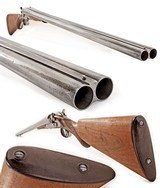 ANTIQUE BAYARD ARMS CO. Mgf by H. PIEPER SxS DAMASCUS 30