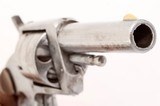 ANTIQUE WIDE AWAKE 32RF SINGLE ACTION REVOLVER WITH ORIGINAL LEATHER. HOLSTER. NO FFL. - 5 of 5