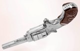 ANTIQUE WIDE AWAKE 32RF SINGLE ACTION REVOLVER WITH ORIGINAL LEATHER. HOLSTER. NO FFL. - 4 of 5