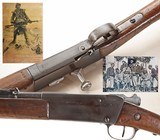 ANTIQUE FRENCH LEBEL M 1886-93 8x50R CAL. WWI BOLT ACTION BATTLE RIFLE + BAYONET. NO FFL. - 3 of 5