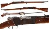 ANTIQUE FRENCH LEBEL M 1886-93 8x50R CAL. WWI BOLT ACTION BATTLE RIFLE + BAYONET. NO FFL. - 1 of 5