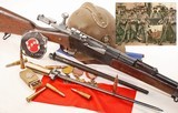 ANTIQUE FRENCH LEBEL M 1886-93 8x50R CAL. WWI BOLT ACTION BATTLE RIFLE + BAYONET. NO FFL. - 2 of 5