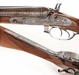 ANTIQUE RARE PARKER BROS. LIFTER ACTION DAMASCUS SxS 12 GA SHOTGUN. NO FFL. - 5 of 7