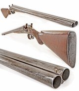 ANTIQUE RARE PARKER BROS. D2 GRADE LIFTER ACTION DAMASCUS SxS 10 GA SHOTGUN. NO FFL. - 4 of 7