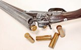 ANTIQUE RARE PARKER BROS. D2 GRADE LIFTER ACTION DAMASCUS SxS 10 GA SHOTGUN. NO FFL. - 5 of 7