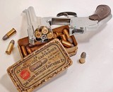 ANTIQUE SMITH & WESSON .38 D.A. HAMMERLESS 3rd MODEL LEMON SQUEEZER 5 ROUND REVOLVER. NO FFL. - 2 of 5
