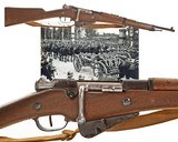 ANTIQUE RARE ARTILLERY BERTHIER CARBINE MODEL1892 8x50R LEBEL NO FFL - 1 of 6