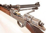 RARE FRENCH ANTIQUE BUFFALO LEBEL St ETIENNE .22 WCF CADET SCHOOL TRAINING CARBINE EXCELLENT. NO FFL. - 4 of 7