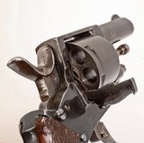 ANTIQUE GERMAN DOUBLE ACTION 6 ROUND SMALL POCKET COLLAPSIBLE TRIGGER .320 CAL. REVOLVER. NO FFL. - 4 of 5
