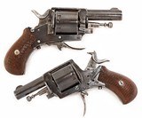 ANTIQUE GERMAN DOUBLE ACTION 6 ROUND SMALL POCKET COLLAPSIBLE TRIGGER .320 CAL. REVOLVER. NO FFL. - 1 of 5