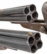 ANTIQUE C. SHARPS & HANKINS MODEL 3 .32RF CIVIL WAR 4-SHOT PEPPERBOX PISTOL. EXCELLENT. NO FFL. - 4 of 6