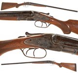 ANTIQUE KING NITRO HAMMERLESS DAMASCUS SxS 12GA SHOTGUN EXCELLENT. NO FFL. - 1 of 6