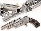 ANTIQUE MARLIN 38 STANDARD 1878 S.A. 5 ROUND .38 SMITH & WESSON REVOLVER With HOLSTER. NO FFL. - 1 of 6