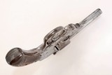 ANTIQUE IVER JOHNSON HAMMERLESS DOUBLE ACTION 32 S&W 5 ROUND REVOLVER. NO FFL. - 4 of 5