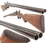 ANTIQUE PARKER BROS. SXS DAMASCUS HAMMERED .12GA SHOTGUN. NO FFL - 3 of 6