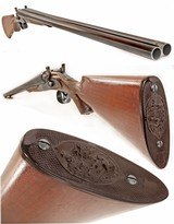 ANTIQUE W. RICHARDS SxS DAMASCUS 28