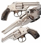 ANTIQUE SMITH & WESSON 38 3RD MODEL D.A. SAFETY HAMMERLESS 3.1/4 BARREL 5 ROUND 