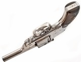 ANTIQUE HOPKINS ALLEN HAMMERLESS DOUBLE ACTION 38 S&W 5 ROUND REVOLVER. NO FFL. - 4 of 5