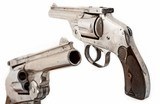 ANTIQUE HOPKINS ALLEN HAMMERLESS DOUBLE ACTION 38 S&W 5 ROUND REVOLVER. NO FFL. - 3 of 5