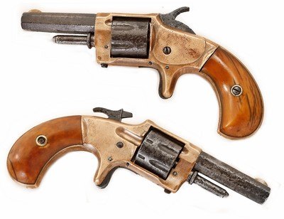 ANTIQUE WHITNEYVILLE No.1 SINGLE ACTION 7 ROUND REVOLVER.NO FFL.