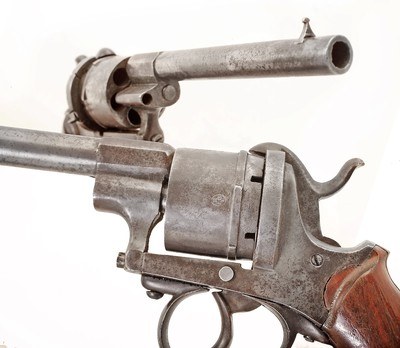 2x CIVIL WAR LEFAUCHEUX PINFIRE 12mm & 9mm REVOLVERS - Image 4 of 7