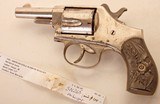 ANTIQUE SCARCE AMERICAN EAGLE IVER JOHNSON 38RF 5 ROUND DA REVOLVER. NO FFL.. - Image 6 of 6