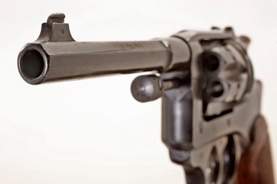 FRENCH ORDNANCE ST ÉTIENNE MODEL 1892 6 ROUND 8mm LEBEL DA REVOLVER. C&R - Image 6 of 6