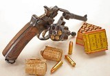 FRENCH ORDNANCE ST ÉTIENNE MODEL 1892 6 ROUND 8mm LEBEL DA REVOLVER. C&R - Image 3 of 6